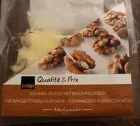 Fromage fondu aux noix