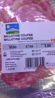 Ballotine coupéee
