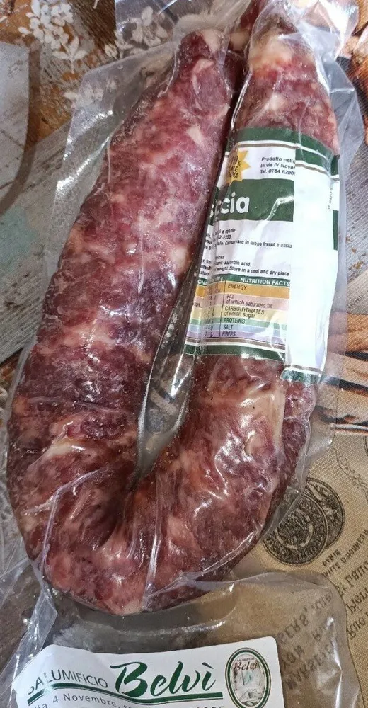 Salsiccia stagionata di Belvì
