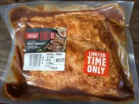 Oven Ready Beef Brisket Smokey BBQ American Style