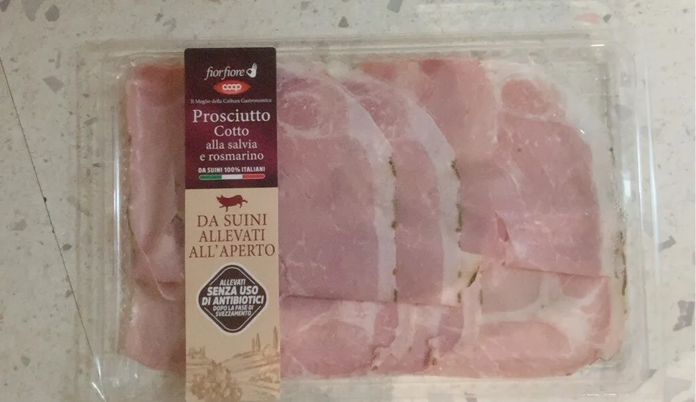Prosciutto cotto alla salvia e rosmarino