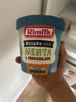 Helado Con Menta Y Chocolate