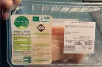 Petto a fette sottili pollo