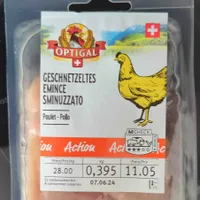 Poulet Geschnetzletes