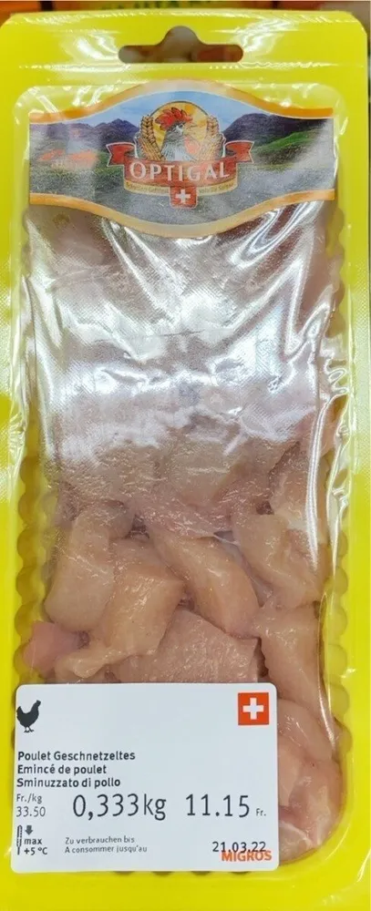 Poulet Geschnetzeltes
