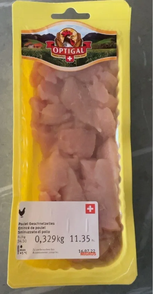poulet Geschnetzeltes