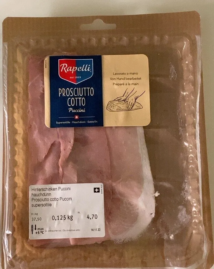 Prosciutto cotto Puccini