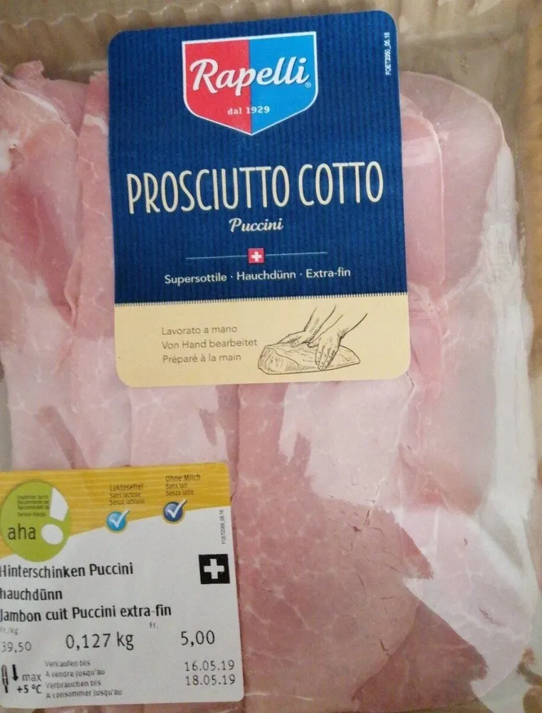 Prosciutto corto puccini