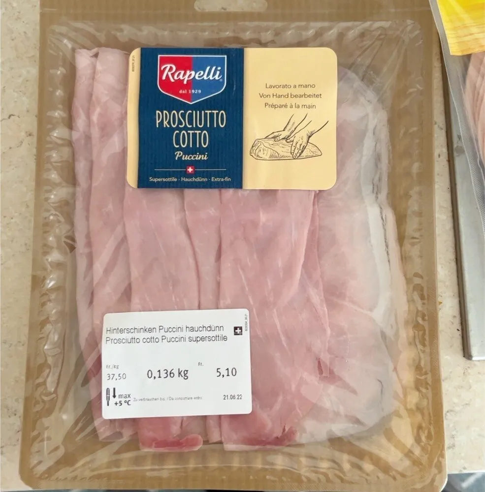 Prosciutto cotto