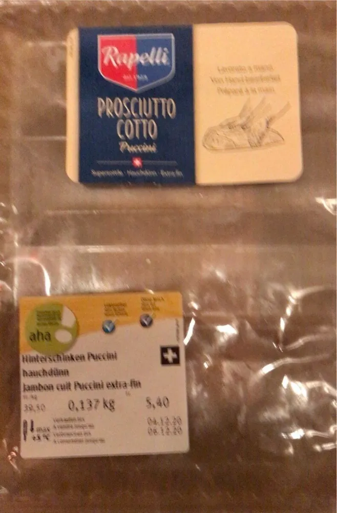 Prosciutto cotto