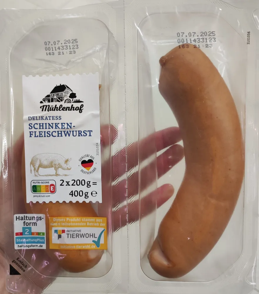 Schinken-Fleischwurst