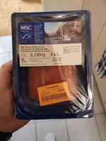 MSC filet de saumon sauvage avec peau