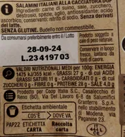 Salamini italiani alla cacciatora DOP