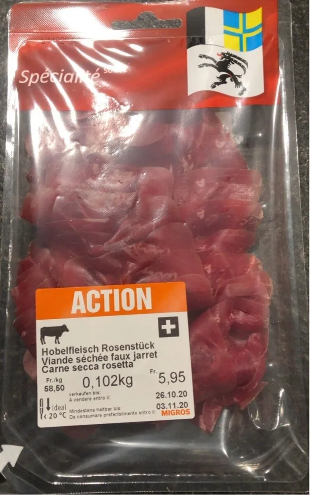 Viande seche