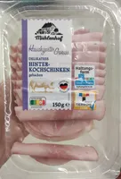 Delikatess Hinterkochschinken gebacken