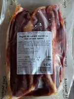Magret de canard mariné au miel et épices
