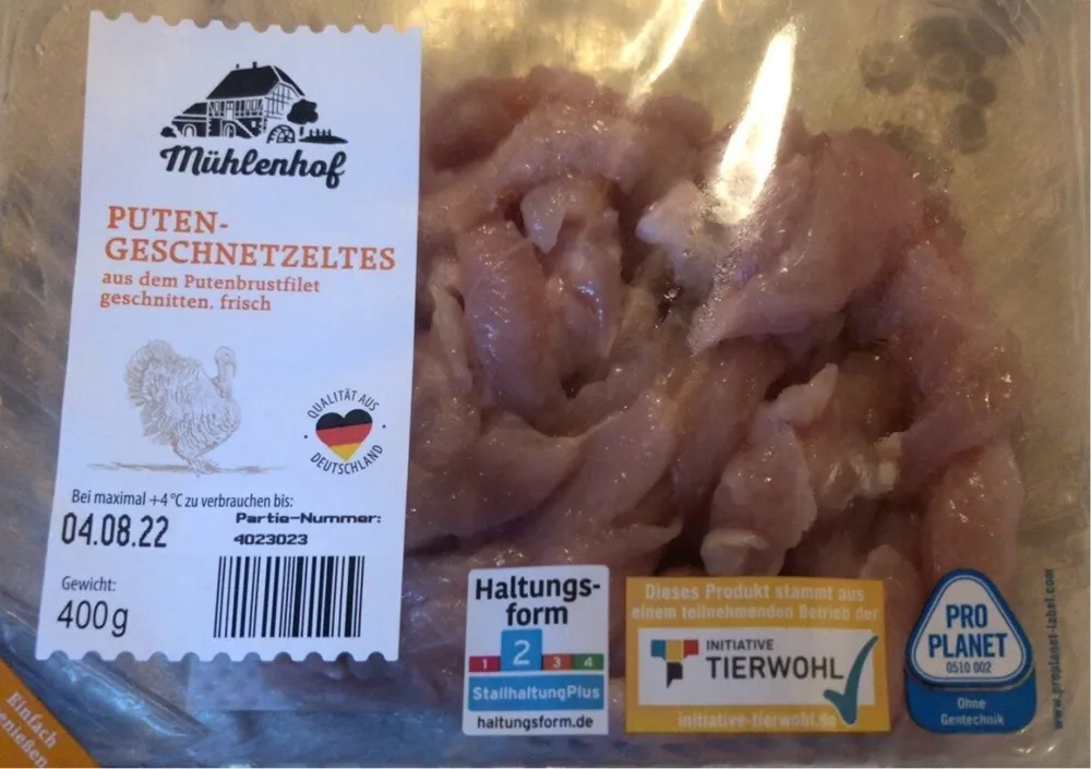 Puten-Geschnetzeltes