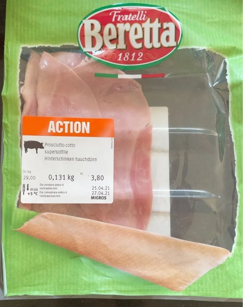 Prosciutto cotto