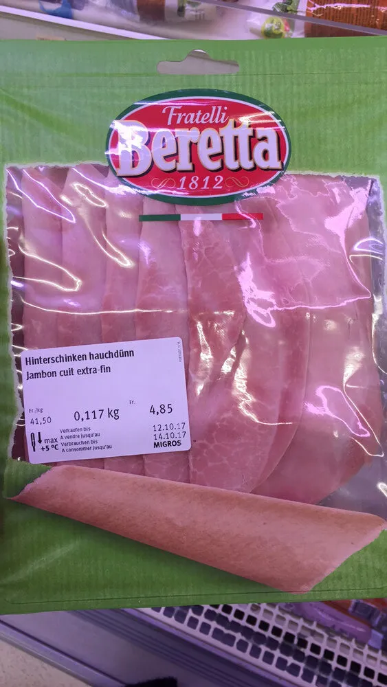 Fratelli Beretta 1812 Jambon cuit extra-fin