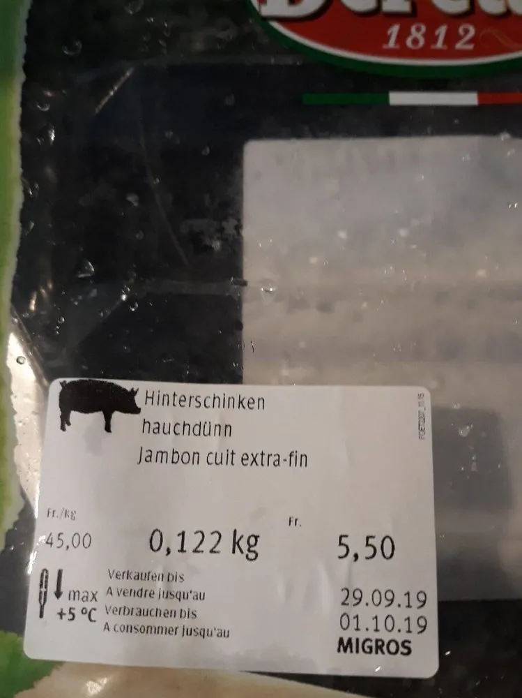 Jambon cuit extra-fin