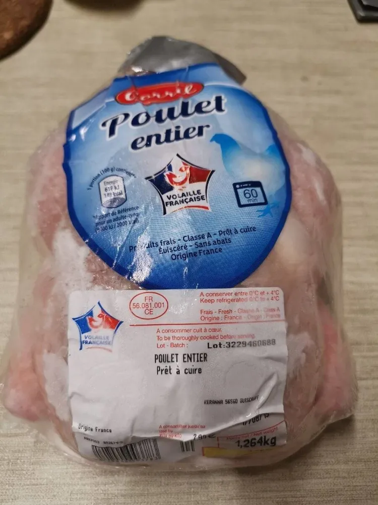 Poulet entier