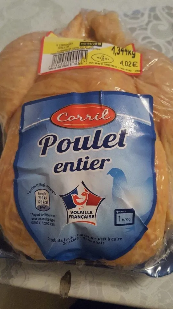 Poulet entier