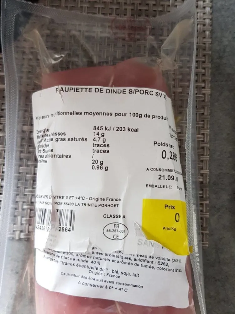 Paupiette de dinde