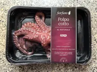 Polpo cotto al naturale