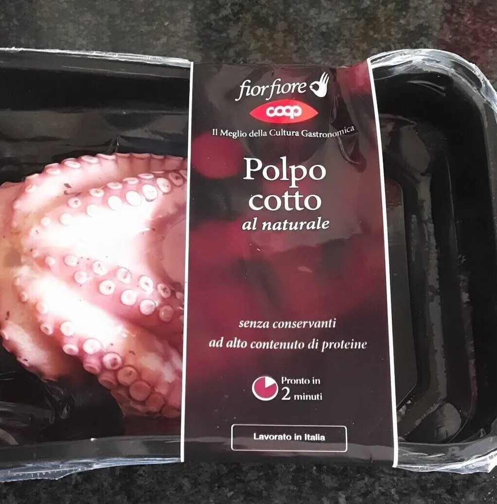 Polpo cotto