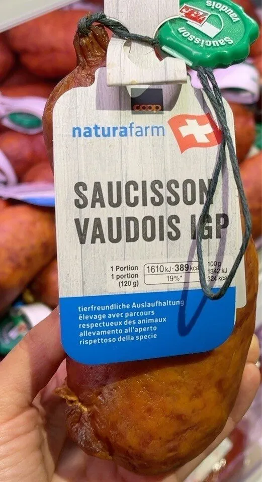 Saucisson vaudois IGP