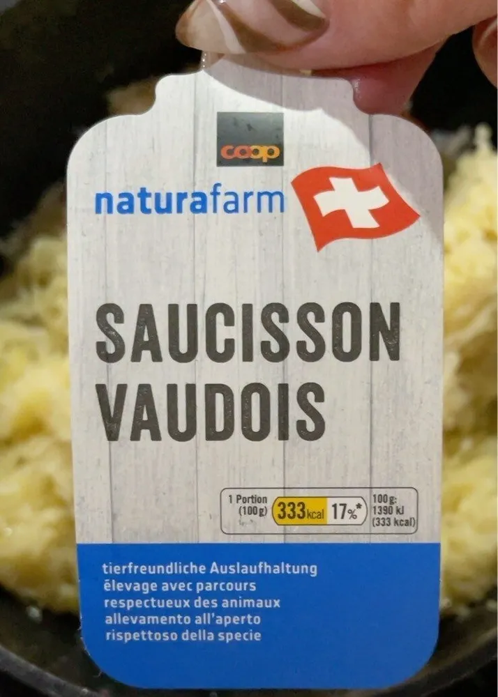 Saucisson vaudois