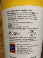 GREEK STYLE LEMON FLAVOURED YOGURT
