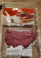 Viande de boeuf fumée, cuite