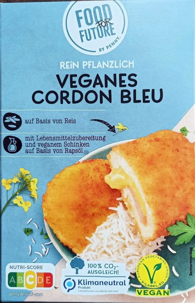 Veganes cordon bleu