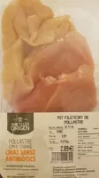 Pechuga fileteada de pollo