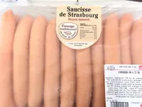 Saucisse de strasbourg