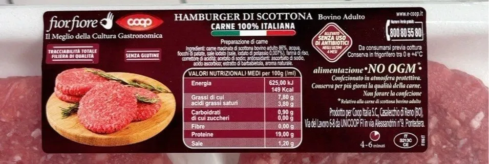 Hamburger di Scottona