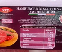 Hamburger di scottona