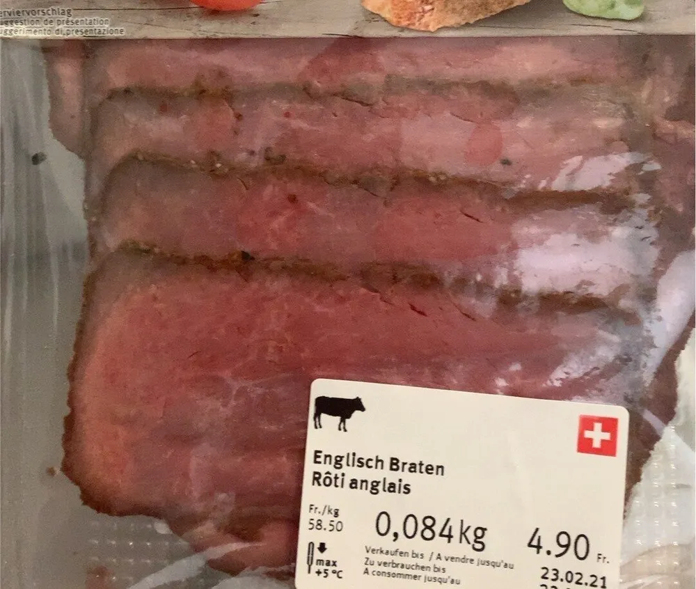 Rôti anglais
