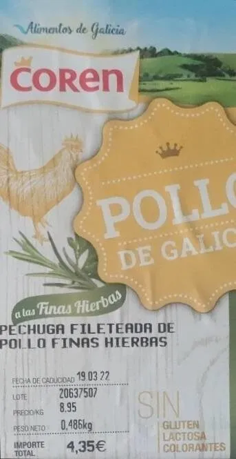 Pollo de galicia