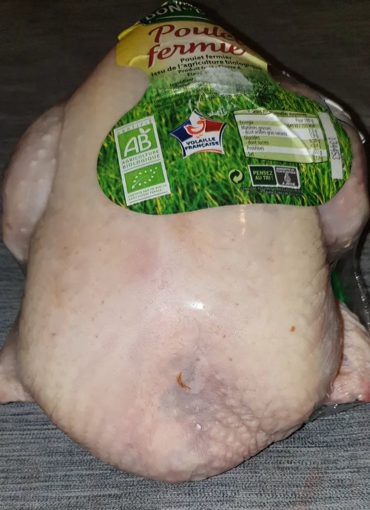 poulet fermier biologique