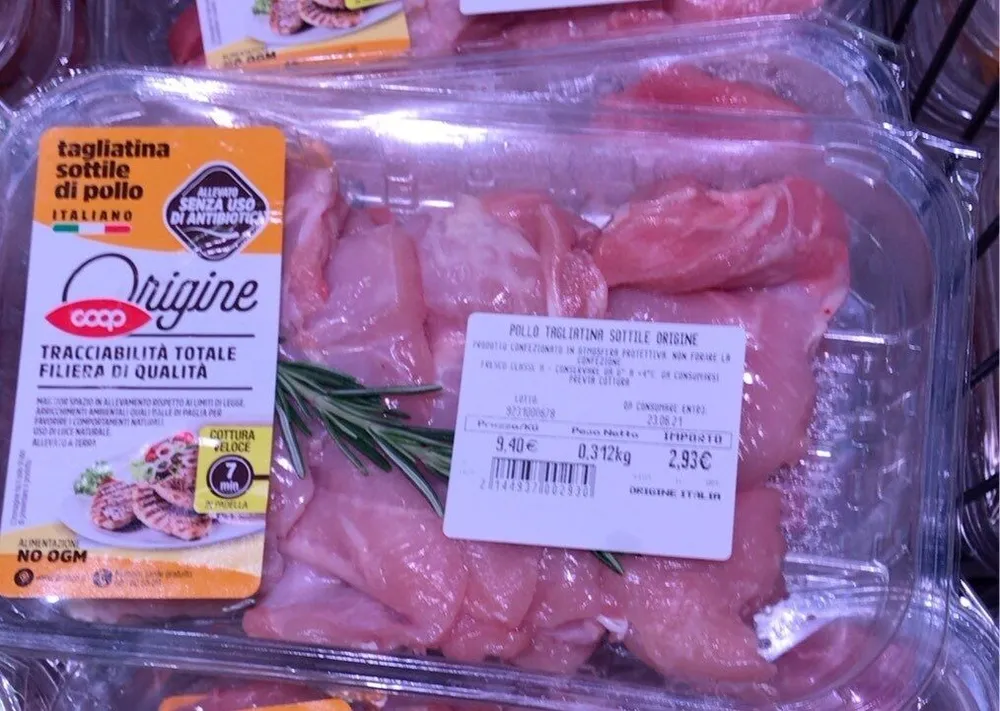 Tagliatina sottile di pollo