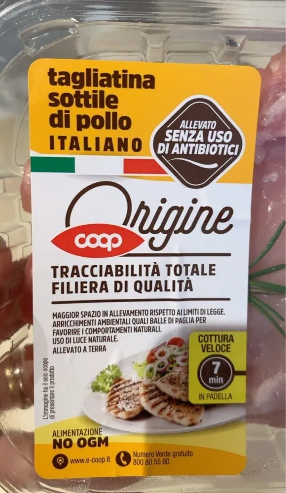 Tagliatina sottile di pollo