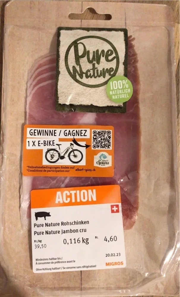 Jambon cru
