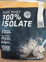 Pure whey 100% isolate vanille