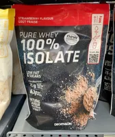 Pure whey 100% isolate fraise