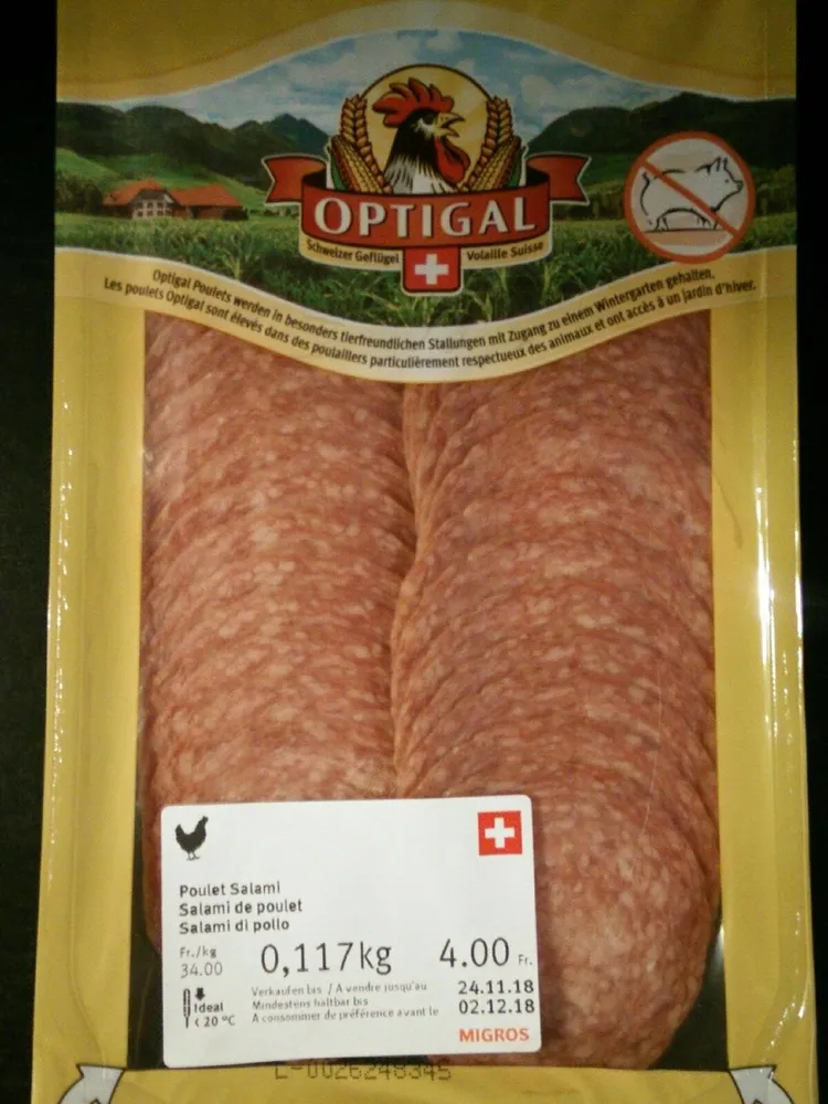 Salami de poulet