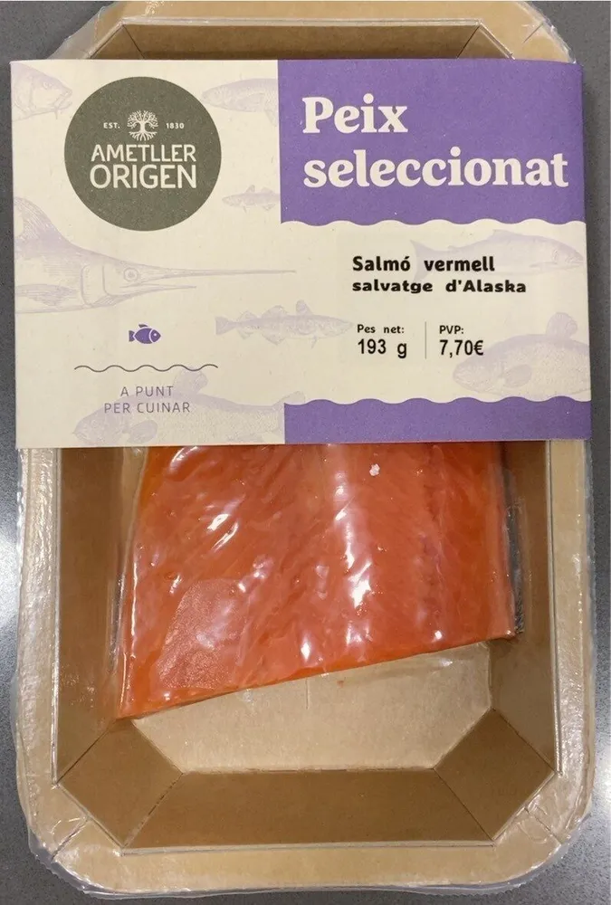 Salmó vermell salvatge d'Alaska
