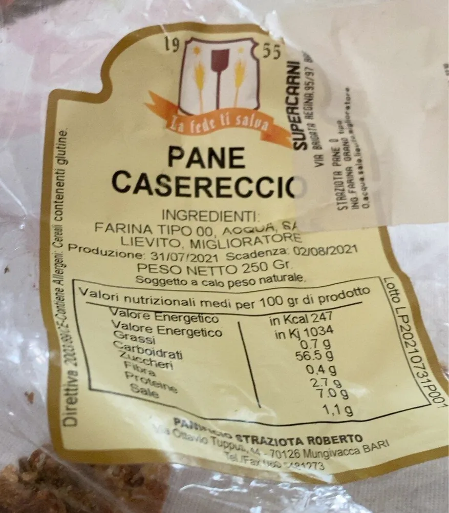 pane casereccio