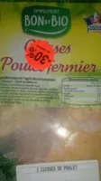 Cuisses de poulet fermier bon et bio
